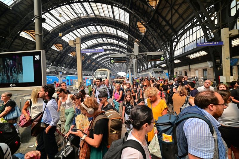 News photograph related to Italy's Salvini signs order to halt Friday transport strike as unions vow to go ahead